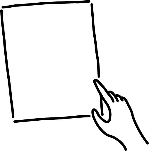 1.紙を選ぶ